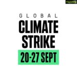 Sri Divya Instagram - It’s starting today.. The #globalclimatestrike !! From #september20to27 demanding an end to fossil fuels and a transition to 100% renewable energy and climate justice for everyone! To do ur bit, u can join the strike in ur city or organise ur own 👉 http://bit.ly/2k6wjS4 #climatechangeisreal #cauverycalling #chennaiwatercrisis #fridaysforfuture #gretathunberg