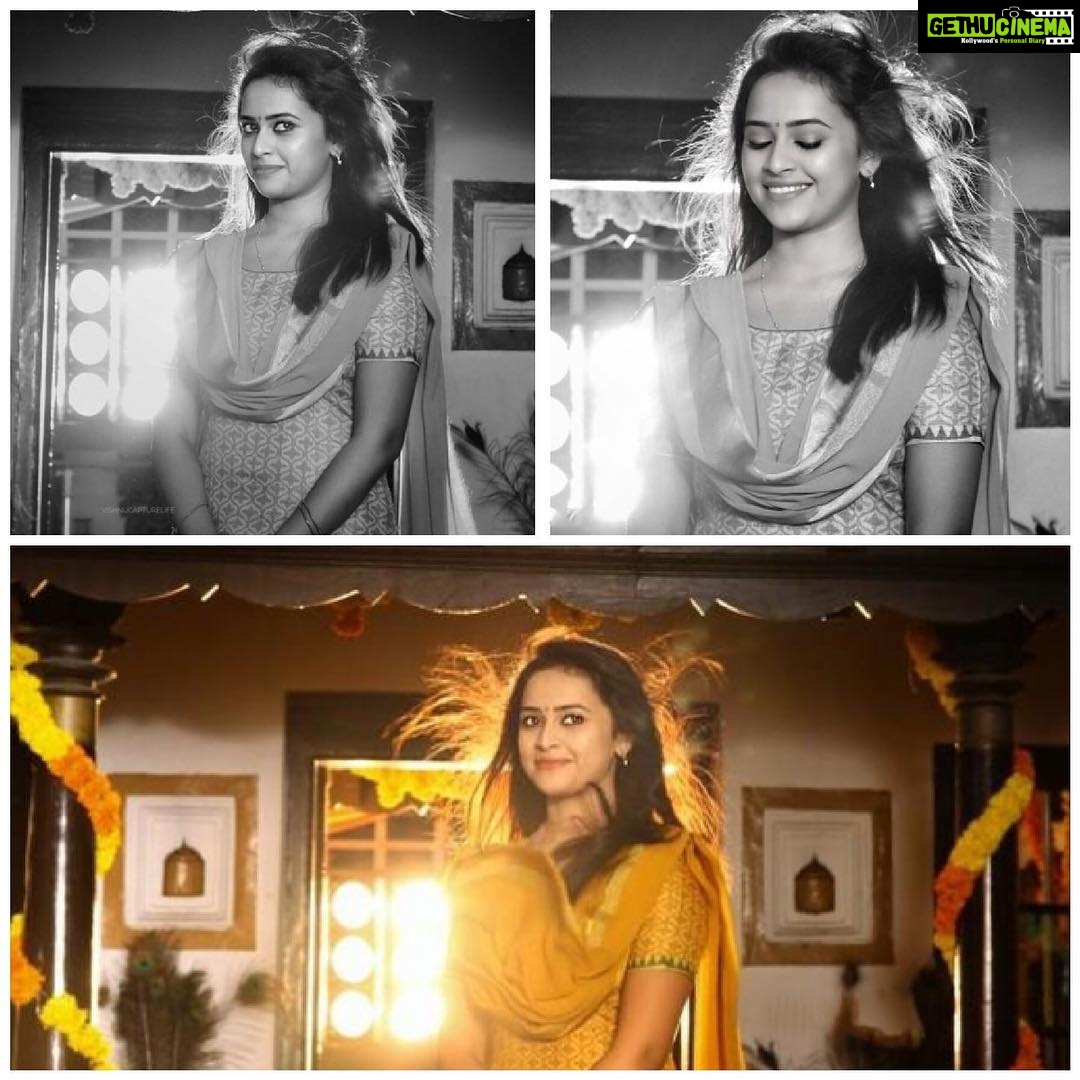 Sri Divya Instagram - Collage of #sangilibungilikathavathorae working stills 😄😄 #memories #ekgaumein #song