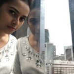 Sri Divya Instagram – #Malaysia #natchathiravizha2018 #reflectionselfie 🙃🙂