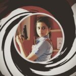 Sri Divya Instagram - The name's Bond..... JAMES BOND!! 😋Lol #maya #throwback #pencil