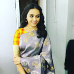 Sri Divya Instagram - #sareeadshoot #newpics 💛💛💛 More coming soooon!!😊