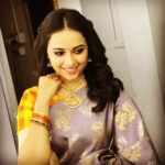 Sri Divya Instagram - #sareeadshoot #newpics 💛💛💛 More coming soooon!!😊