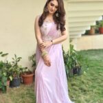 Sridevi Vijaykumar Instagram - 💜 #comedystars#sunday#sundayfunday#entertainment#tvshow#maatv#sridevi#sridevivijaykumar Outfit:@lekhareddydesigns Jewelry:@the_jewel_gallery