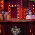 Sridevi Vijaykumar Instagram – Comedy stars from today every Sunday 1.30pm on starmaatv @sekharmaster @varshini_sounderajan @starmaa @imashwinbabu #comedystars#comedyshow#sundayfunday#starmaa#nonstopentertainment#newshow#sunday

Dress:@sashivangapallicouture Jewelry:@treasureboxoriginals 
Bangles:@sanvi_creations_