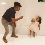 Sridevi Vijaykumar Instagram - So cute to see my baby girl being the same way i was with my dad 😍#littlerowdy#bestfather#bestgrandfather#mydoll#rupikaa with THATHA❤