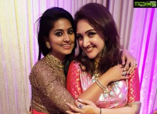 Sridevi Vijaykumar Instagram - A true friend❤ love you @realactress_sneha 🤗 always fun when we are together...