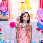 Sridevi Vijaykumar Instagram – Rupikaa’s birthday celebrations🎂🥳#myprincess👑#mybabydoll#partytime#3rdbirthday#sridevi#rupikaa#peppapigtheme