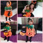 Sridevi Vijaykumar Instagram – My little pumpkin 😍💖#throwback#haloween2017🎃#rupikaa#mybabydoll🎀