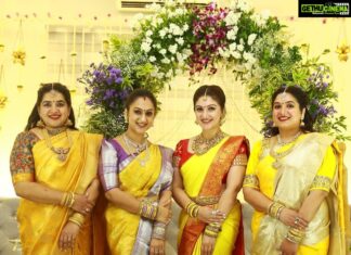 Sridevi Vijaykumar Instagram - The greatest gift our parents gave us was each other ❤👭🧍‍♂️👭 ❤ #siblings#sisters#brother#family#love#strongertogether#bonding#familyfirst#memoriesforlife#happytimes#loveyou