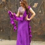 Sridevi Vijaykumar Instagram – 💜💜💜
Happy weekend

#Comedystars #starmaa #disneyhotstar #sundayfunday#purple#love#lehenga#indianwear#festivewear#instafashion
Outfit @neerusindia 
Jewellery @the_jewel_gallery