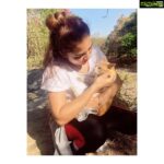 Srushti Dange Instagram - hike 🚶🏻‍♀️ and cat 🐈 perfect morning P.s @naidusonia I really wanted to take her 😢