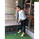 Srushti Dange Instagram - Just not for a pose but I did made a shot 🏌️‍♀️ #golf⛳️ #kaalakkoothu