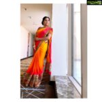 Srushti Dange Instagram - Live life in warm yellows 🌼 styled by @praveenraja Design by @nishamuraliram MUA by @ashumakeover Photographer by @raddy37