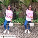 Srushti Dange Instagram - Style credit goes to @supriyadange 😘