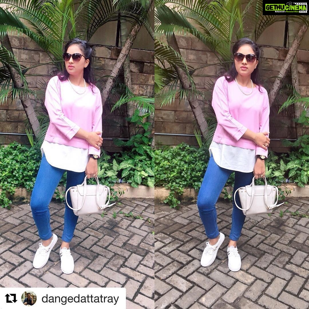 Srushti Dange Instagram - Style credit goes to @supriyadange 😘