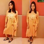 Srushti Dange Instagram - #mupparimanam promotions wearing #signature collections styled by @joycrizildaa ❤ Hair & makeup by neelima