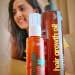 Srushti Dange Instagram - Loving the upgrade version of @iloveunloc daily hair care regime ... it’s Revolutionary and super effective made with Genx formula ... ❤️