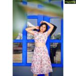 Srushti Dange Instagram - She looked daisy safe But smelled rose wild 🌸🦋🍀 Styled by: @dorothyjai Dress by: @the_udai_vandi Make up: @hairandmakeupbynive Hair by: @durga_hair_stylist Photographer by: @johan_sathyadas