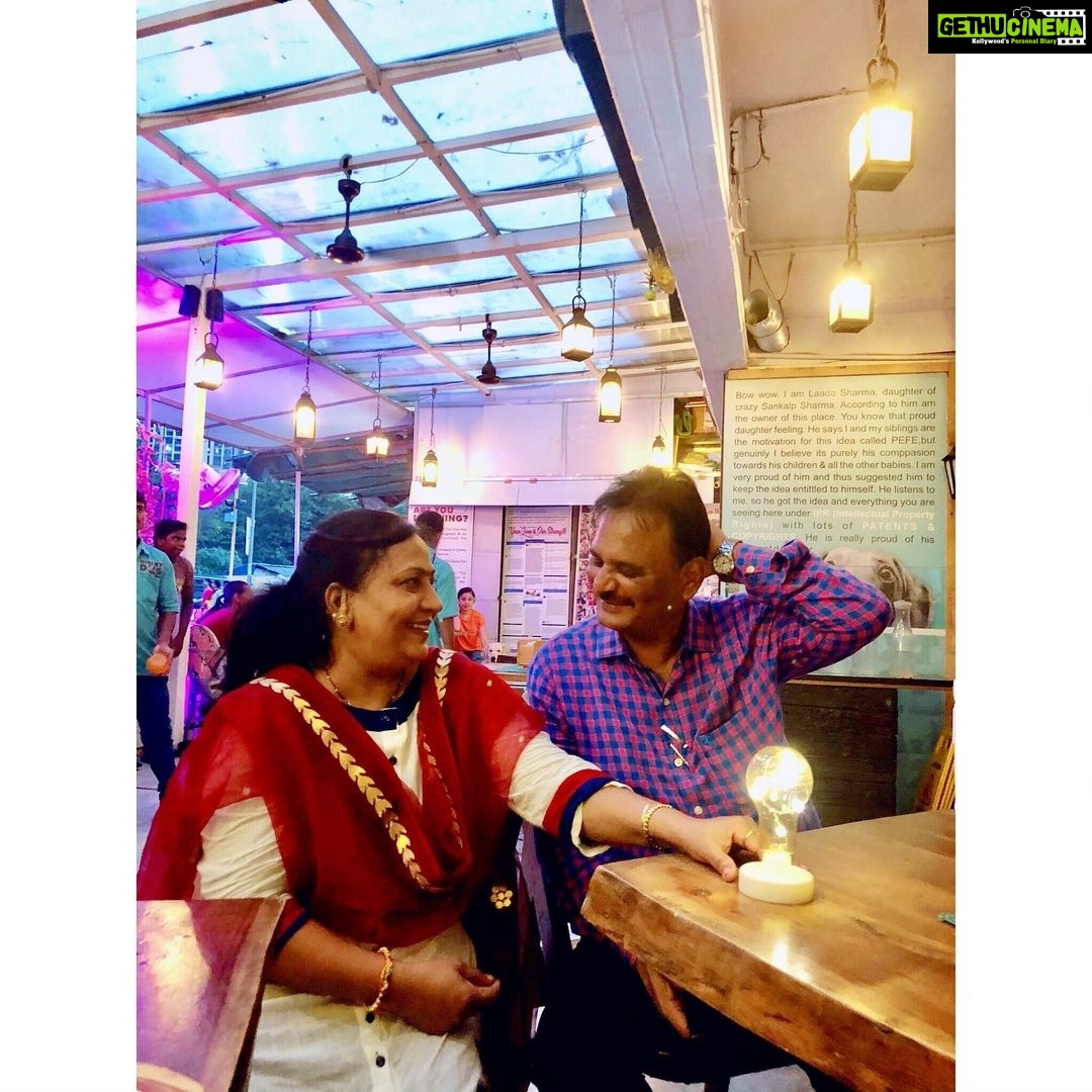 Srushti Dange Instagram - I Love you mum & daddy happy aniversary to you both “like I always said you’re the most delightful notes in the symphony of my life”❤️