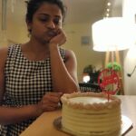 Sruthi Hariharan Instagram – Ending the birthday week with a smashing cake baked by my true love @yashaswini.gurulingaiah herself.  Swipe right to see her admiring her cake and criticizing it at the same time. And as long as we get to eat it, we aren’t complaining at all ♥️ 
Thank you both for errrrr EVERYTHING :) I  love you.