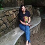 Sshivada Instagram - In ❤️ with this supercool tee from @mydesignationofficial #happiness #staypositive #staysafe Tall Trees Munnar
