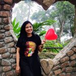 Sshivada Instagram - In ❤️ with this supercool tee from @mydesignationofficial #happiness #staypositive #staysafe Tall Trees Munnar