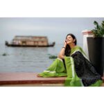 Sshivada Instagram - She created a life she loved...🥰😍 📸 @tibinaugustinephotography 👗 @ila.inspirations MUA @sajeesh_s_0619_make_over Location -@canoeville #beautifullife #loveyourself #lovewhatyoudo #photography #nature #alleppey #houseboat #backwaters Canoe Ville