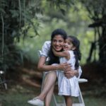 Sshivada Instagram - From one of my favourite shoot... Twinning with my Little Princess 😍🥰😘 📸 @bennet_m_varghese Location @greenbergresort #photoshoot #photography #happiness #twinning #mylittleprincess #Arundhathi #momanddaughter #twinningwithdaughter #likemommylikedaughter #lovewhatyoudo #loveyourlife #liveyourlife #white #polkadots #polkadotdress GreenBerg Holiday Resorts