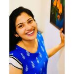 Sshivada Instagram - 💙💙 #happiness #seekhappiness #staypositive #staysafe #homesweethome #flowers #aspecialpainting #loveart #postlatermaybe 😉