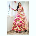 Sshivada Instagram - Colours ❤️ #fashion #gown #pinkflowers #colours #fashionlove #photoshoot #loveyourself #staypositive