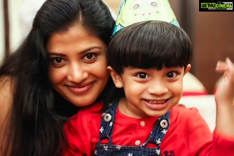 Sshivada Instagram - Happy birthday #mylittlemunchkin. May u have all de happiness in life. Stay blessed..😍❤️😘 🎉🎂🎁🍰#nephew #nephewlove #birthdayboy #cutiepie #rishiturns7