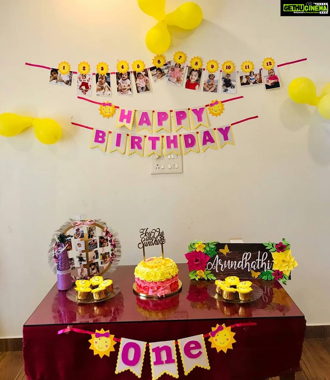 Sshivada Instagram - Thankyou for all your wishes and blessings...With loads of love from Arundhathi.❤️❤️❤️😍😍😍 Thankyou @craftopia_jj for the wonderful birthday theme and @princess__bakes for the yummy cake🍰
