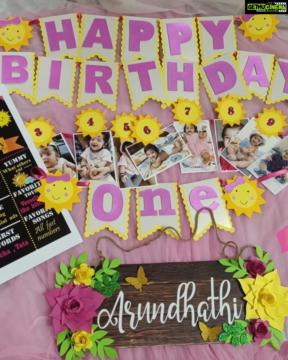 Sshivada Instagram - Thankyou for all your wishes and blessings...With loads of love from Arundhathi.❤️❤️❤️😍😍😍 Thankyou @craftopia_jj for the wonderful birthday theme and @princess__bakes for the yummy cake🍰