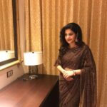 Sshivada Instagram – All set to go… #SIIMA. In De wonderful #SarithaJayasuryaDesignStudio saree #sareelove ☺️