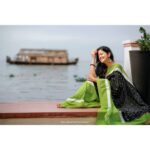 Sshivada Instagram - She created a life she loved...🥰😍 📸 @tibinaugustinephotography 👗 @ila.inspirations MUA @sajeesh_s_0619_make_over Location -@canoeville #beautifullife #loveyourself #lovewhatyoudo #photography #nature #alleppey #houseboat #backwaters Canoe Ville