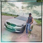 Sudeep Instagram - 15th July-Was happy to finally have a long drive,,hyd-blore. Thanks Ram for this pic.