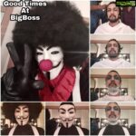Sudeep Instagram - Spread luv.. Spread smiles .. The joker in action.