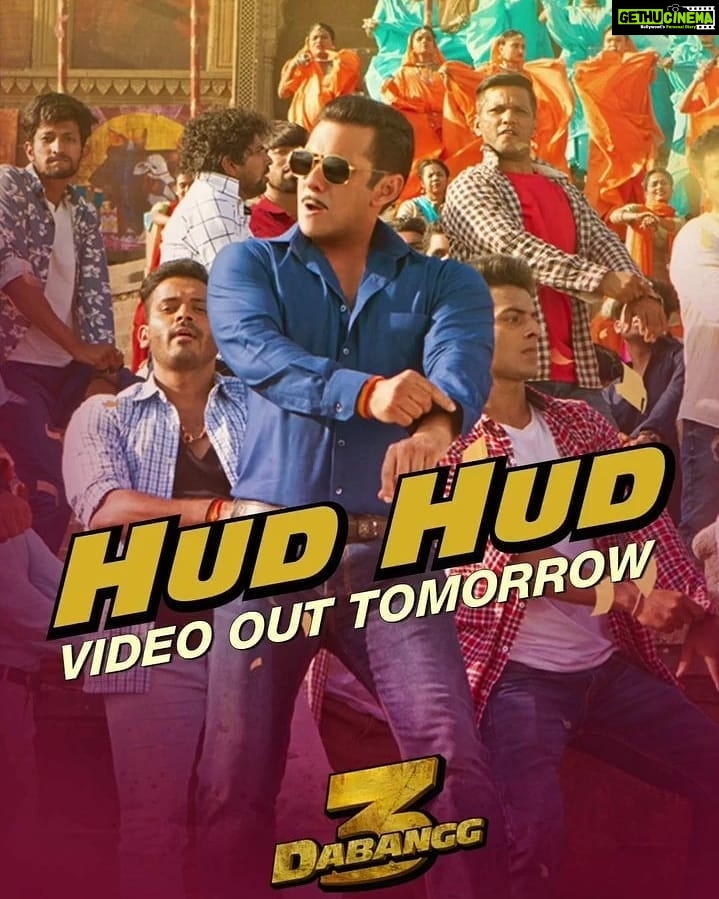 Sudeep Instagram - #HudHud video out tmrw... #Dabangg3