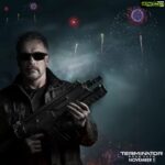 Sudeep Instagram - Wishing all a very happy deepavali frm the team of TerminatorDarkFate. Releasing on Nov 1st. Watch it in Kannada.