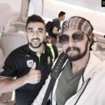 Sudeep Instagram – Honoured to have met this amazing cricketer. Best wshs @shamsi90.