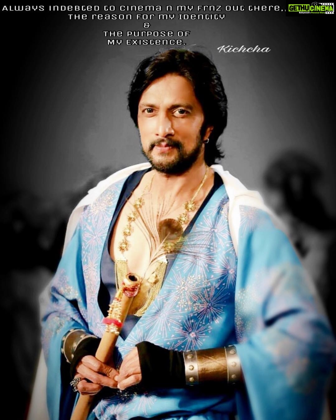 Sudeep Instagram - Many thanks to all u frnzz and to a beautiful world called ..CINEMA.