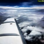 Sudeep Instagram - Enroute to Pune frm th charter flt..