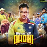 Sudeep Instagram - He is everyone's hero ,,,,, he's everyone's favorite,,,,he's everyone's star,,,n he's everyone's inspiration. I'm happy and honored to be releasing the CDP of #msdhoni ,,,not as an actor,,, but as a fan. My bestest wishes to u. Happy returns Sir. #DhoniBdayFestBegins