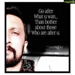 Sudeep Instagram – Neva ask urslf a question ” Why me “…. 
Instead think,,,, ” How do I deal with it “.

It’s another day,,, another dawn,,, another test.