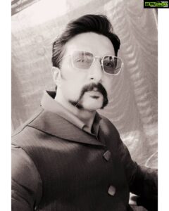 Sudeep Instagram - Barghav Bhakshi of #Kabzaa Best wshs to the team.