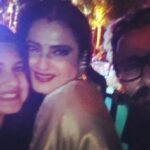 Suhani Bhatnagar Instagram - Had a lot of with a legendary actor rekha ma'am and an actor whom I admire from the bottom of my heart aamir sir😊 #dangalsuccessparty