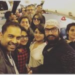 Suhani Bhatnagar Instagram - #intheplane#enjoyed#hugefan#shankarsir#dangalteam