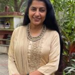 Suhasini Maniratnam Instagram - Dressed up for monisha today