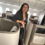 Suhasini Maniratnam Instagram - Leaving on a jet plane. Sisters time.