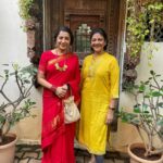 Suhasini Maniratnam Instagram – In bangalore to kick start bandhana 2 kannada film. 👍👍👍👍